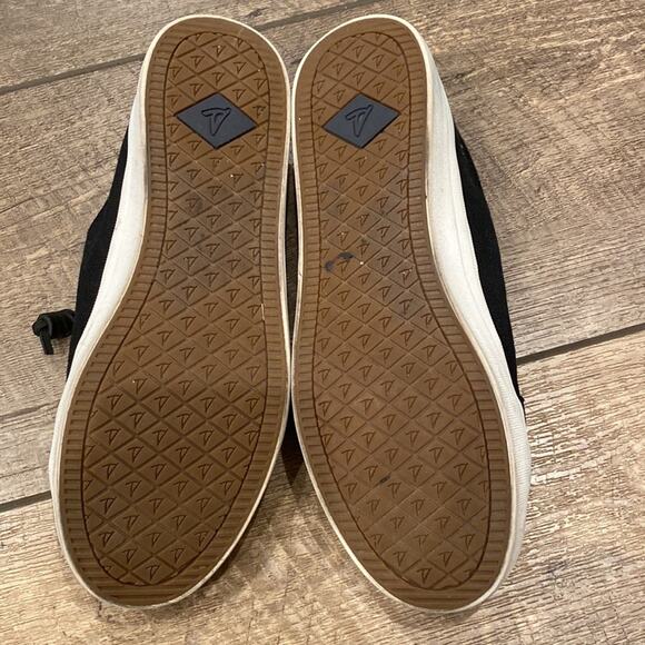 Sperry Women's Crest Vibe Washed Sneakers Black Size 8 - Picture 8 of 8